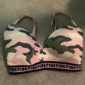 Victoria’s Secret Pink Camo Wireless Bra